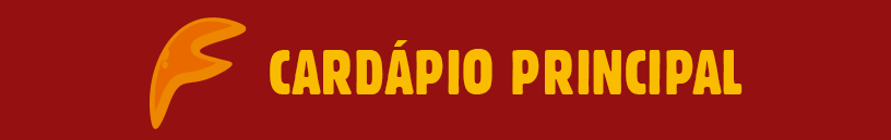 Cardapio Principal Ilha do Caranguejo